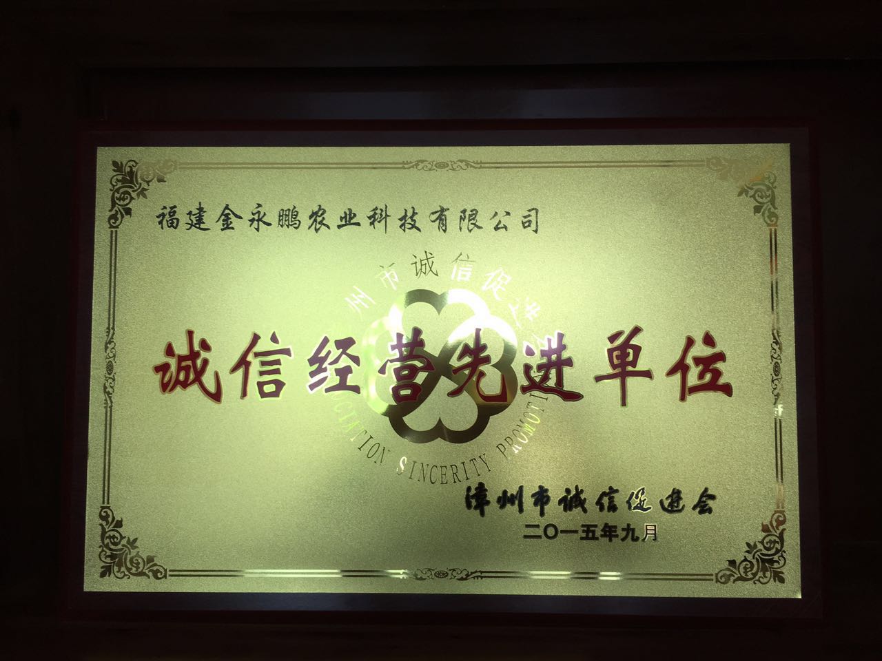 企业荣誉